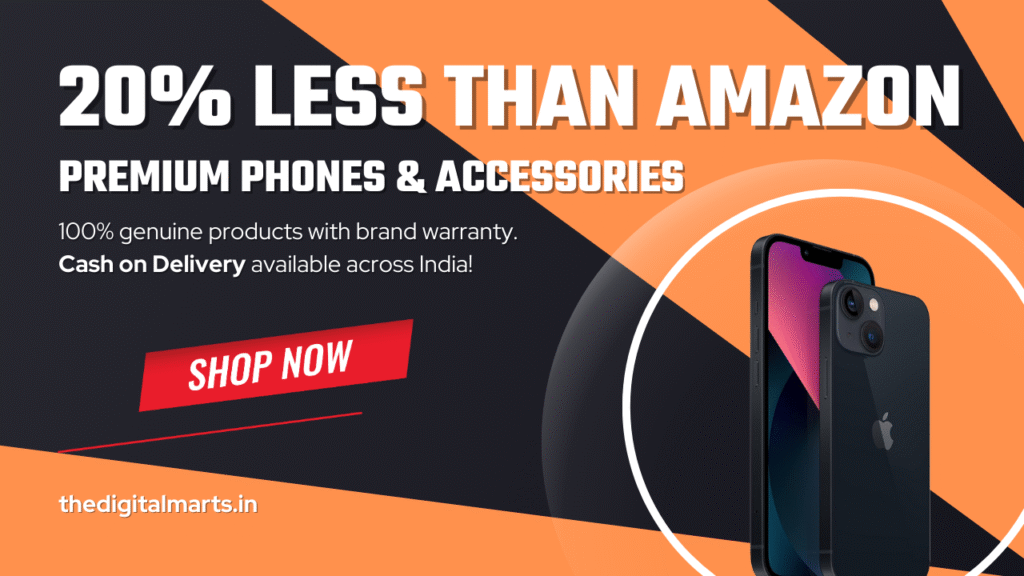 100% genuine products with brand warranty. Cash on Delivery available across India.